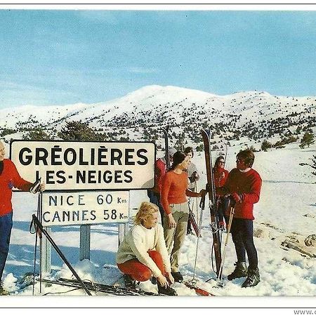 Apartment Face Aux Pistes Greolieres les Neiges Dış mekan fotoğraf
