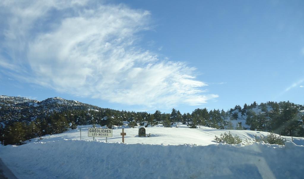 Apartment Face Aux Pistes Greolieres les Neiges Dış mekan fotoğraf