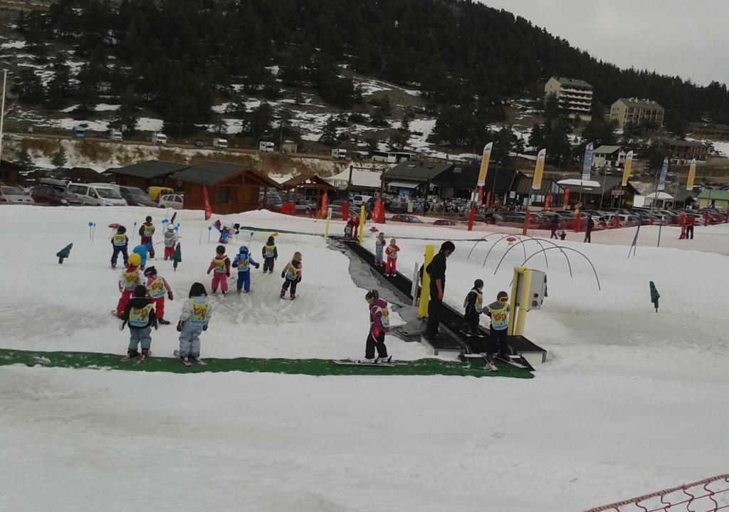 Apartment Face Aux Pistes Greolieres les Neiges Dış mekan fotoğraf
