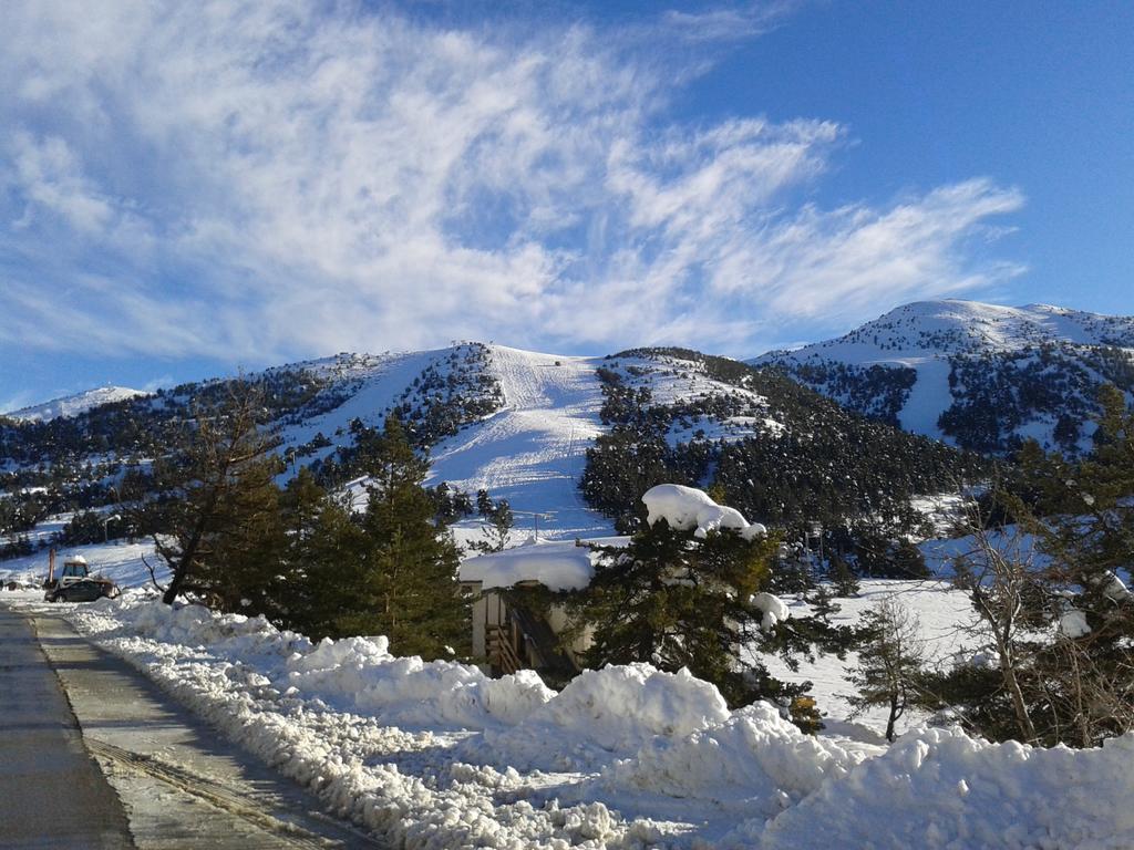 Apartment Face Aux Pistes Greolieres les Neiges Dış mekan fotoğraf
