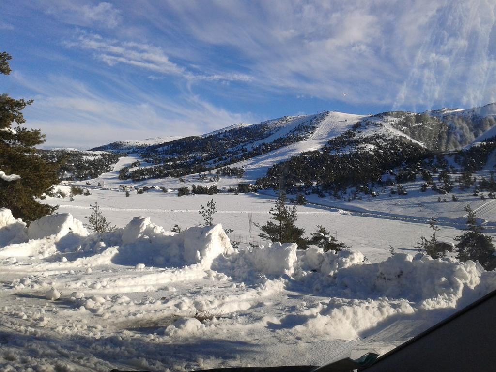 Apartment Face Aux Pistes Greolieres les Neiges Dış mekan fotoğraf