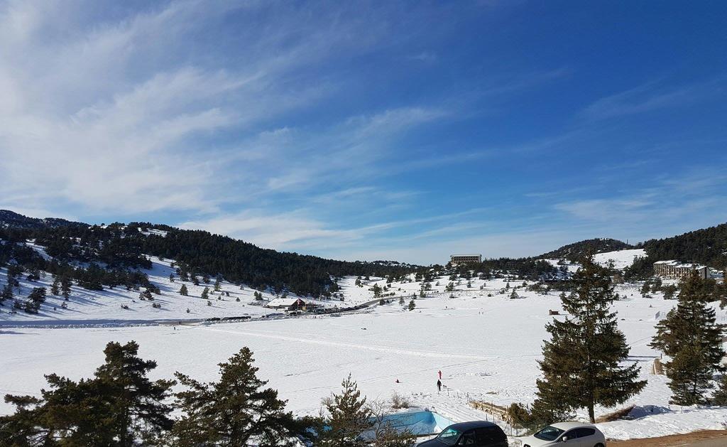 Apartment Face Aux Pistes Greolieres les Neiges Dış mekan fotoğraf