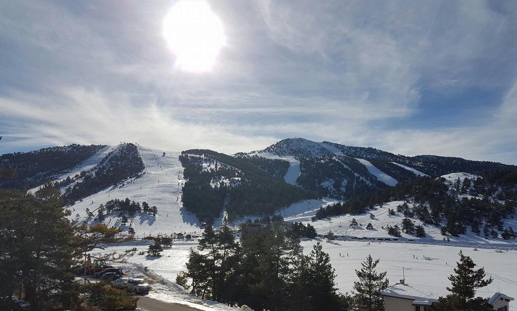 Apartment Face Aux Pistes Greolieres les Neiges Dış mekan fotoğraf