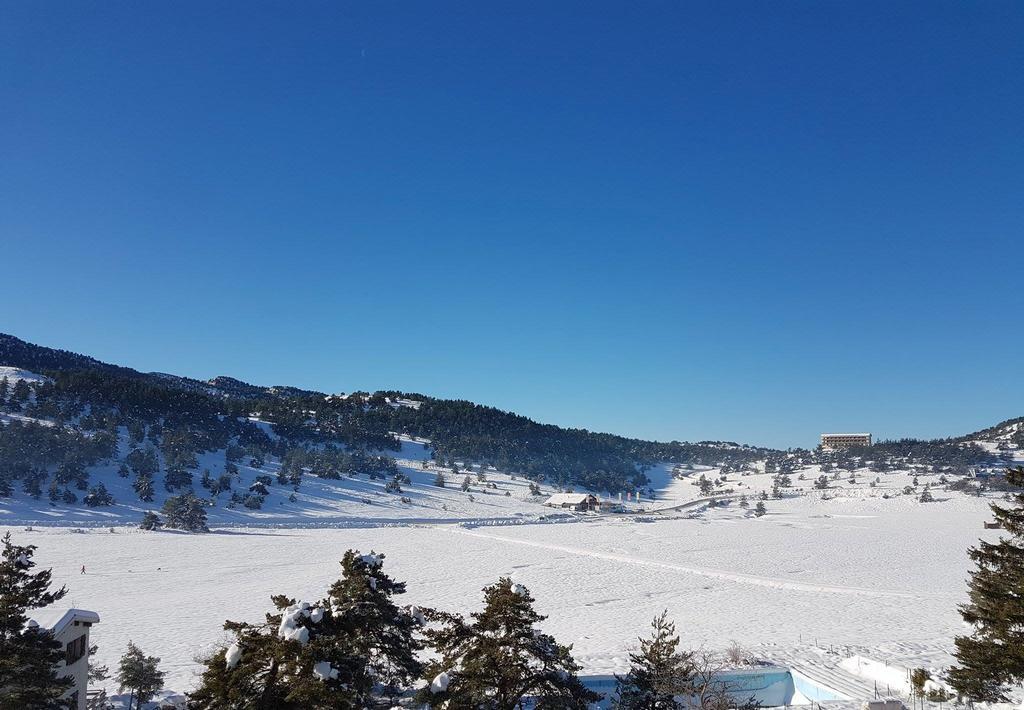 Apartment Face Aux Pistes Greolieres les Neiges Dış mekan fotoğraf