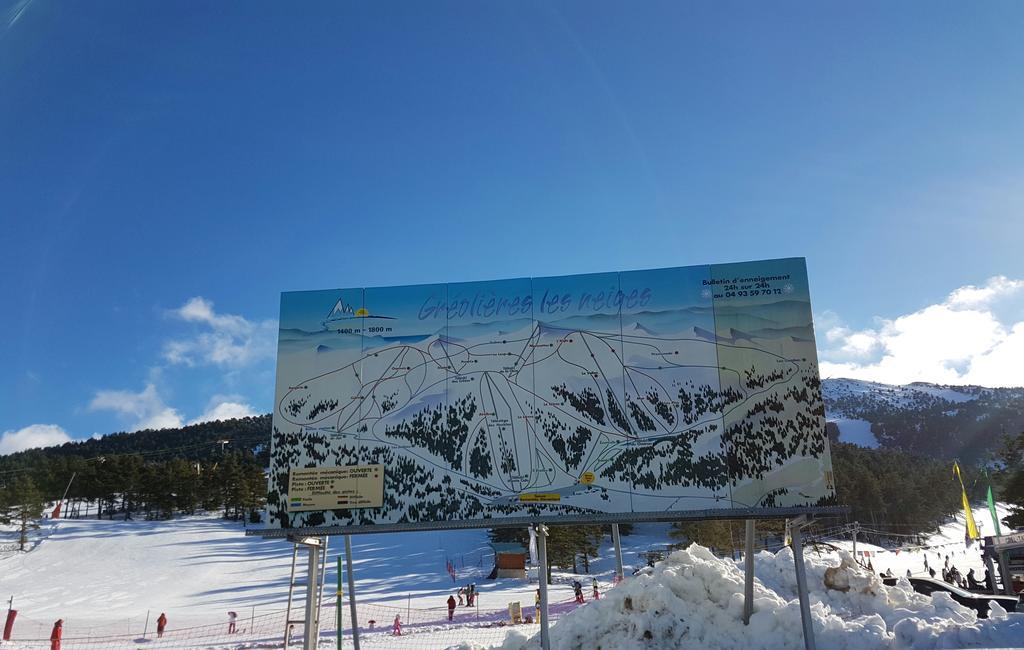Apartment Face Aux Pistes Greolieres les Neiges Dış mekan fotoğraf